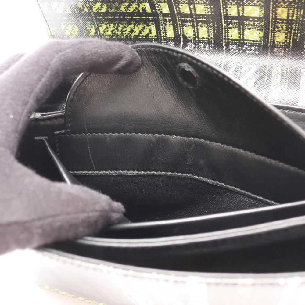 PRADA Black Leather Shoulder Bag - Picture 8 of 12